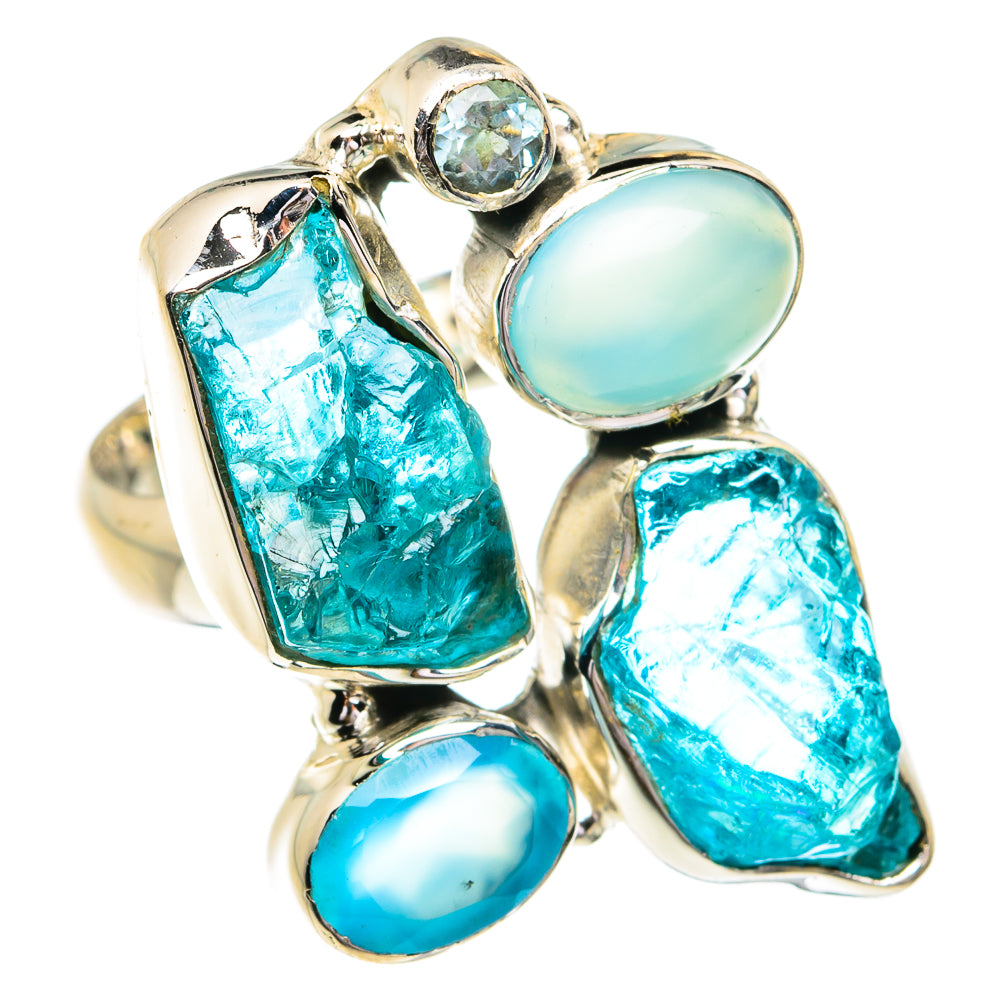 Apatite Rings handcrafted by Anasilvercos - RING79143