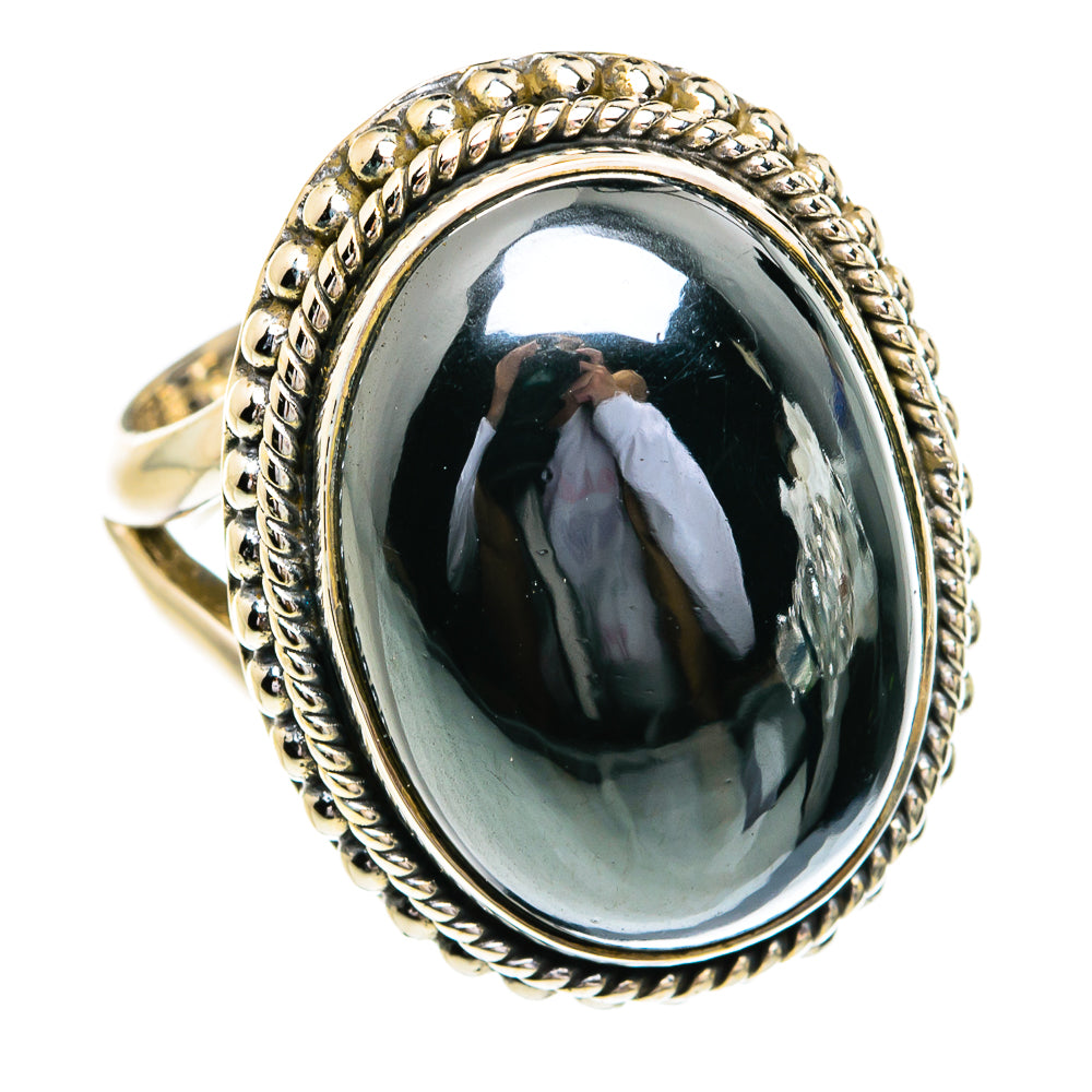Hematite Rings handcrafted by Anasilvercos - RING79168