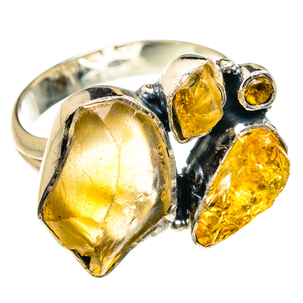 Citrine Rings handcrafted by Anasilvercos - RING79184