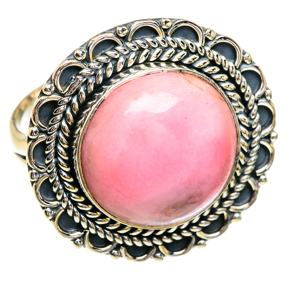 Pink Opal Rings handcrafted by Anasilvercos - RING79186