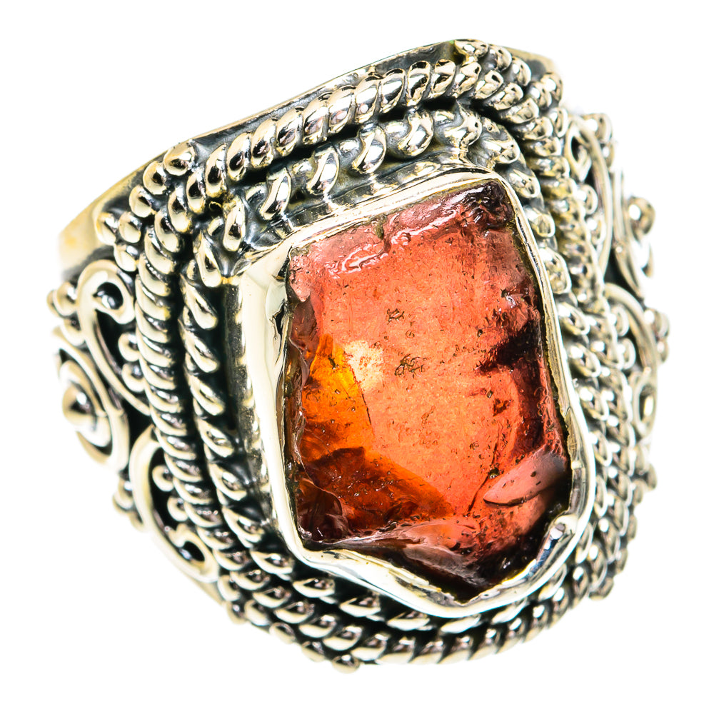Garnet Rings handcrafted by Anasilvercos - RING79188