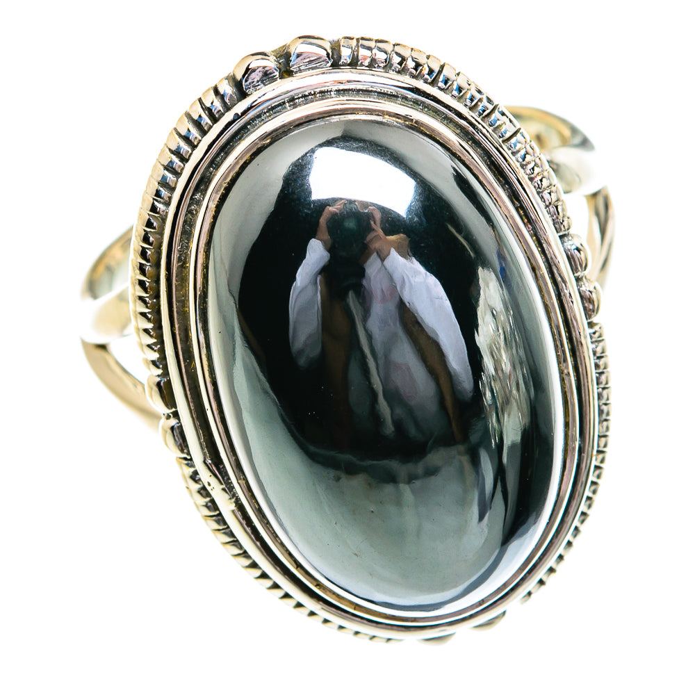 Hematite Rings handcrafted by Anasilvercos - RING79198