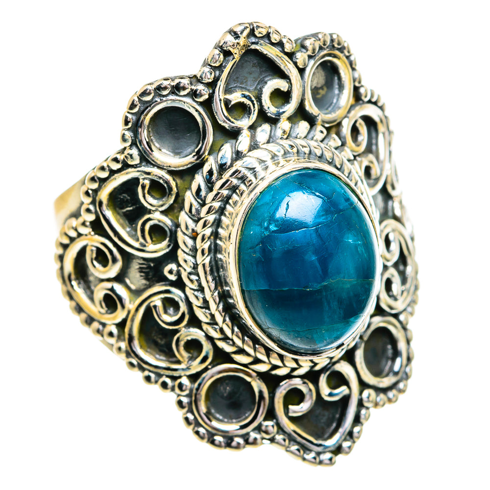 Apatite Rings handcrafted by Anasilvercos - RING79203