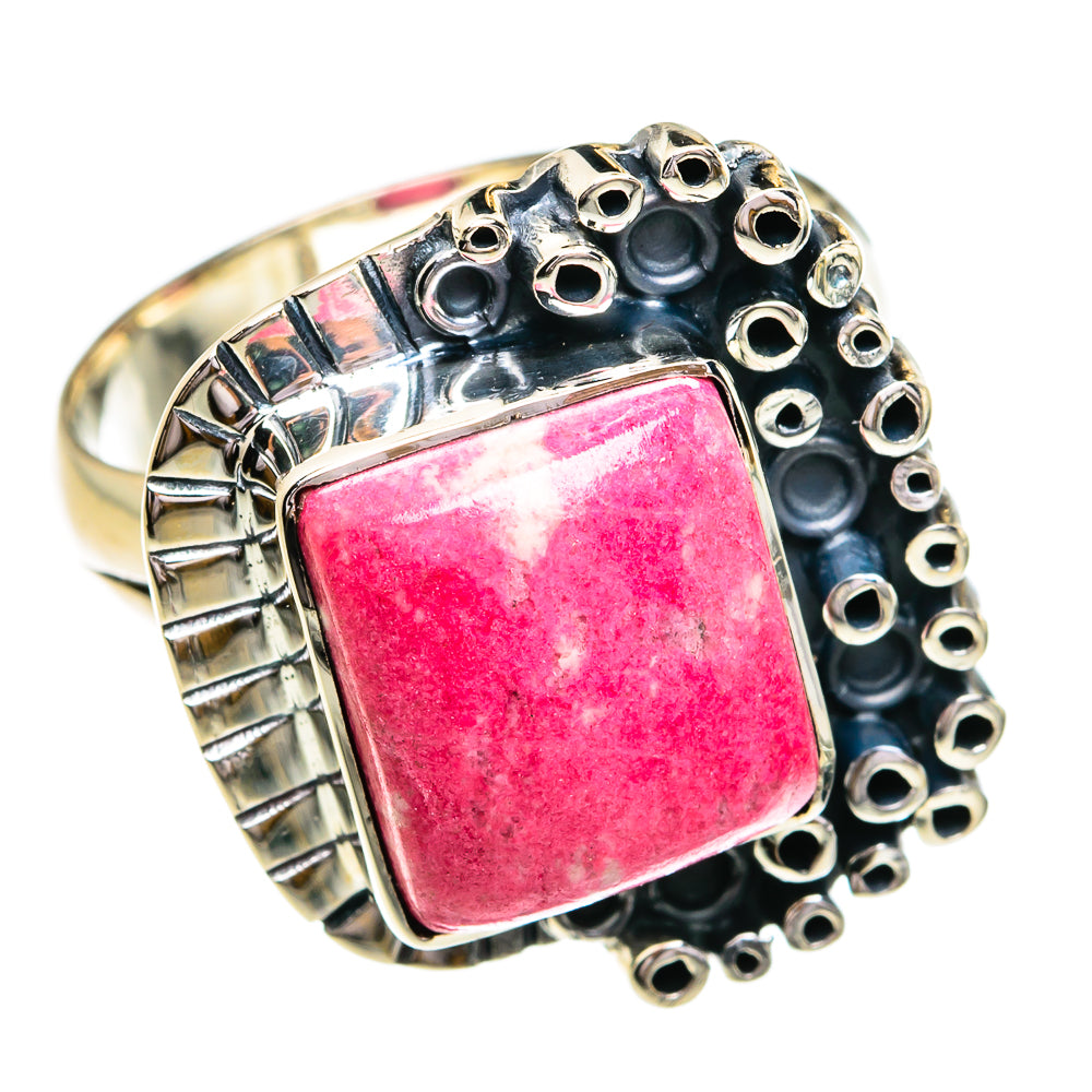 Thulite Rings handcrafted by Anasilvercos - RING79215