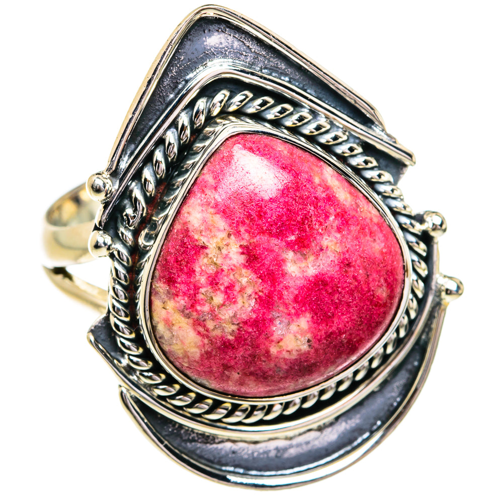 Thulite Rings handcrafted by Anasilvercos - RING79243