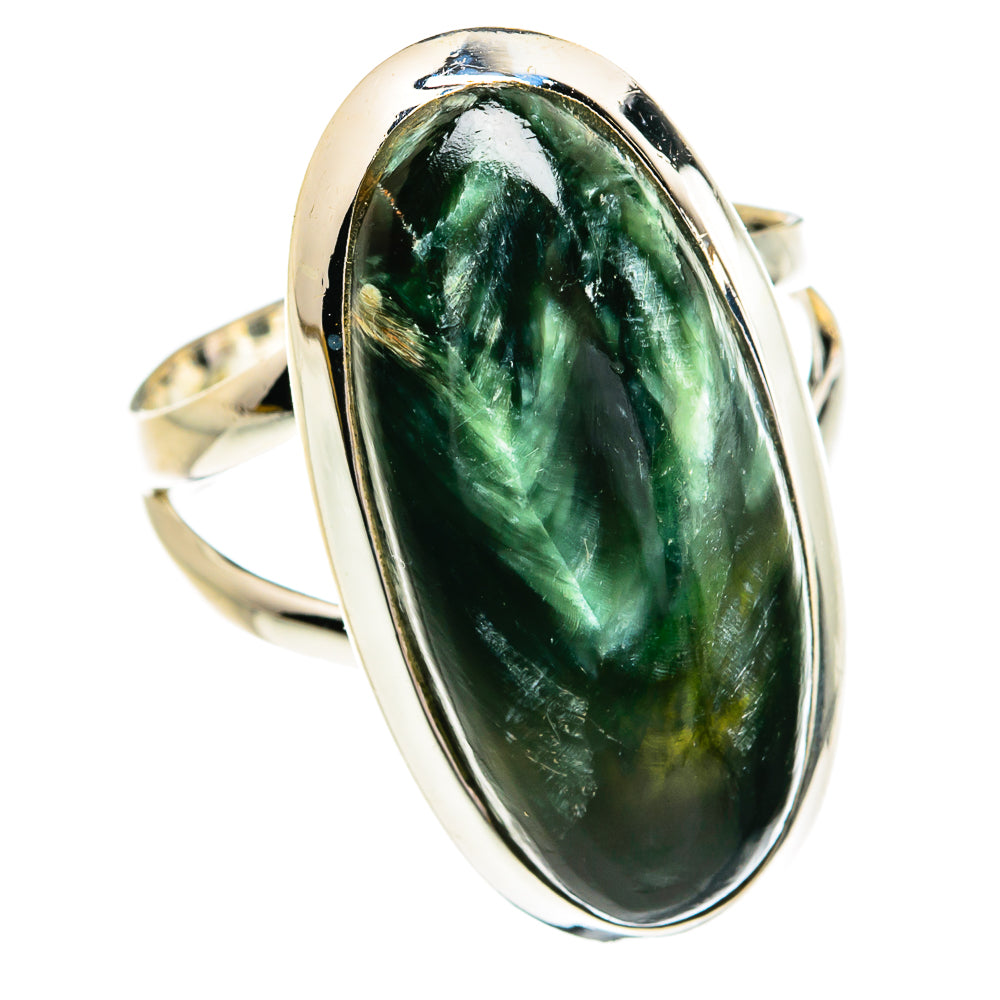 Seraphinite Rings handcrafted by Anasilvercos - RING79266