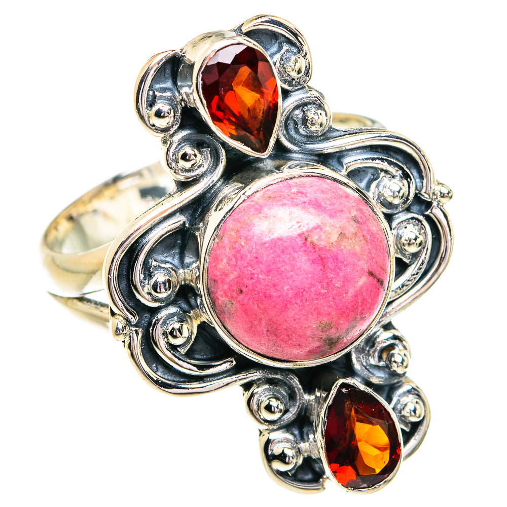 Thulite Rings handcrafted by Anasilvercos - RING79296