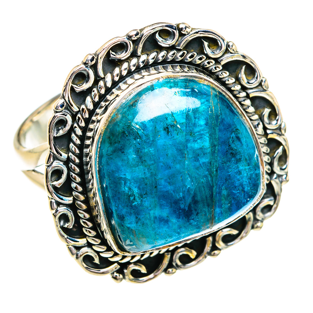 Apatite Rings handcrafted by Anasilvercos - RING79309