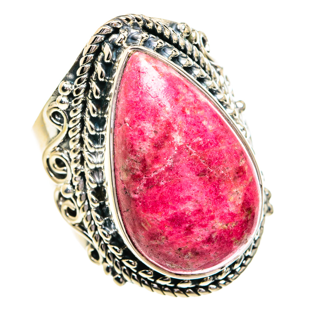 Thulite Rings handcrafted by Anasilvercos - RING79325