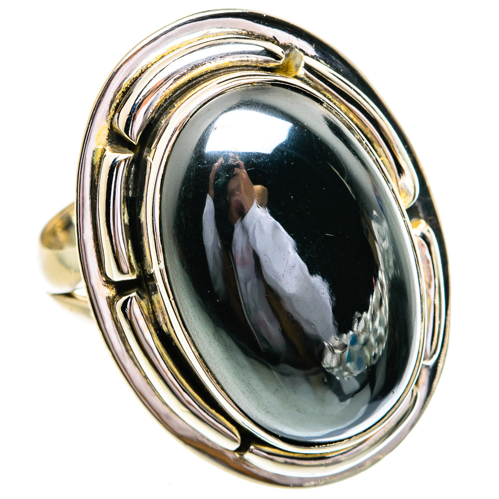 Hematite Rings handcrafted by Anasilvercos - RING79335