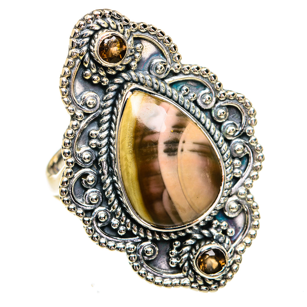 Willow Creek Jasper Rings handcrafted by Anasilvercos - RING79353