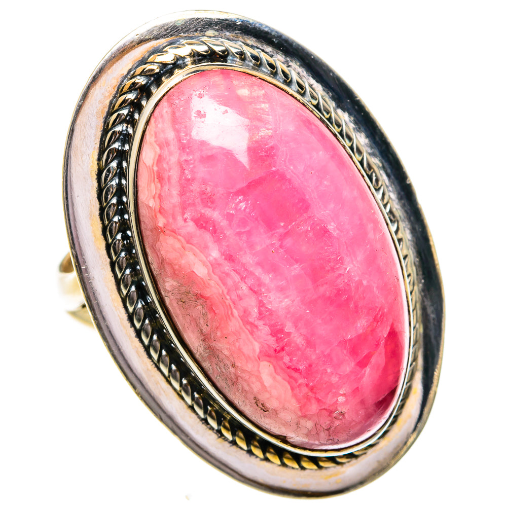 Rhodochrosite Rings handcrafted by Anasilvercos - RING79357