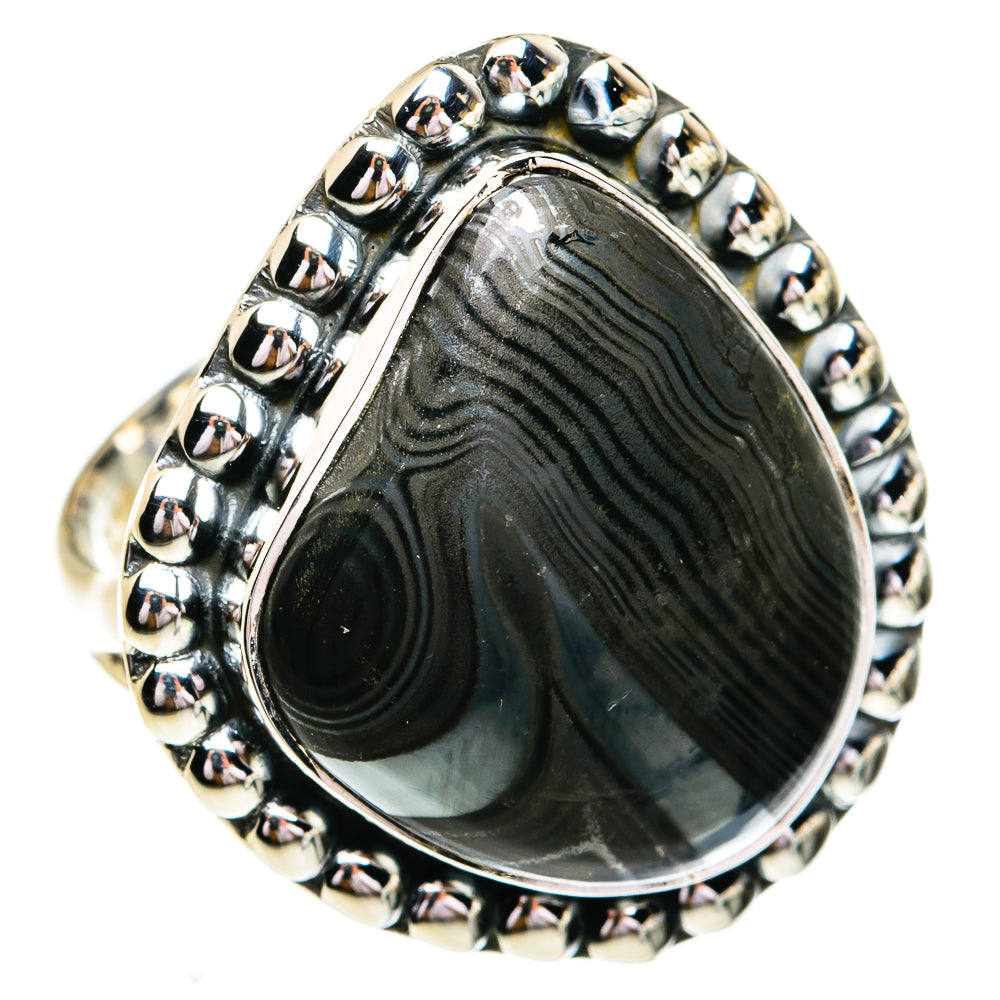 Psilomelane Rings handcrafted by Anasilvercos - RING79363 - Photo 2