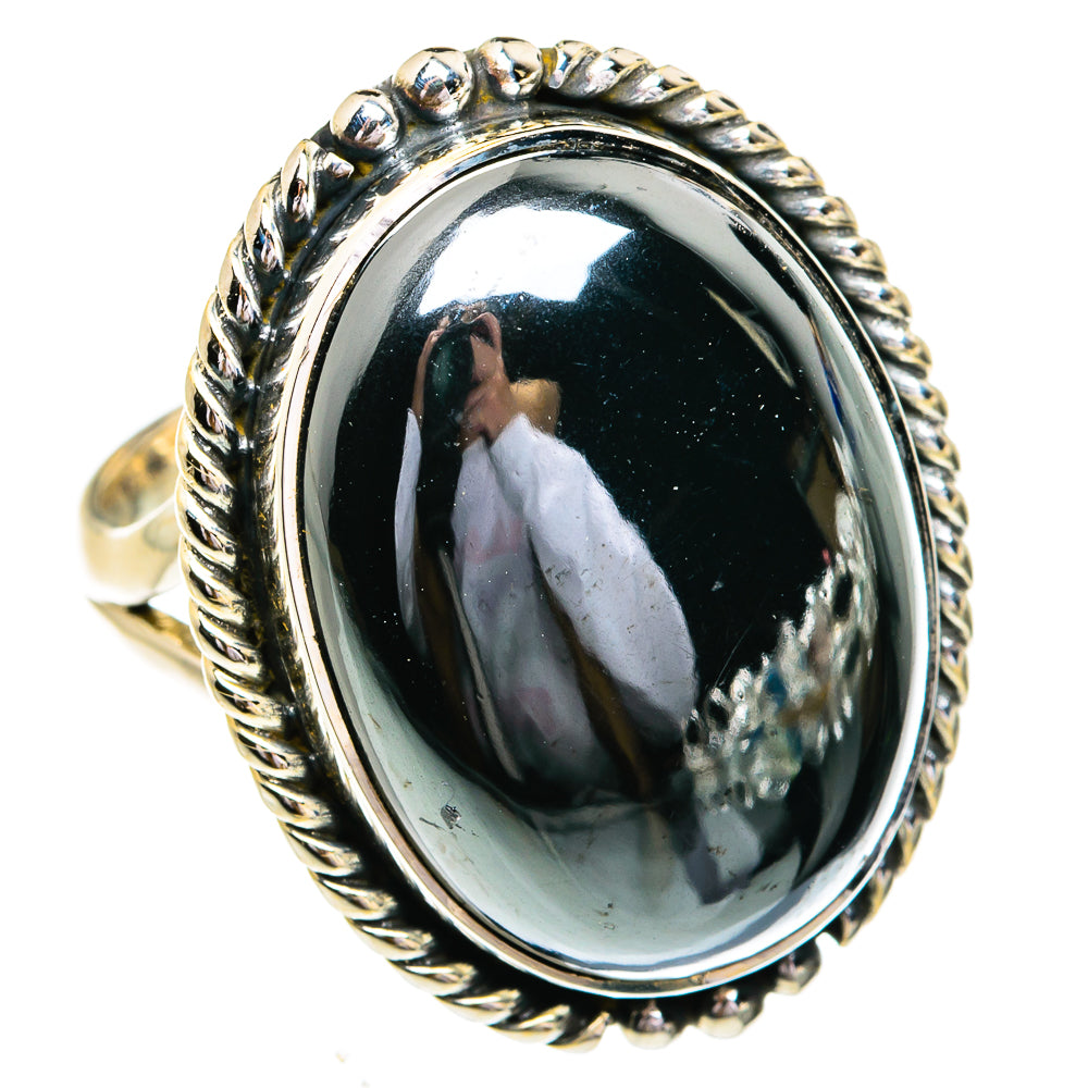 Hematite Rings handcrafted by Anasilvercos - RING79369
