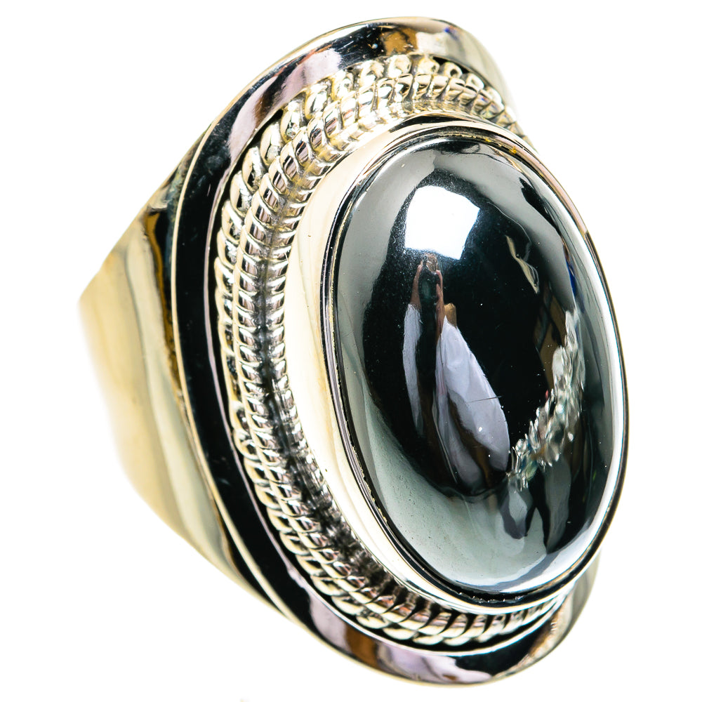 Hematite Rings handcrafted by Anasilvercos - RING79370