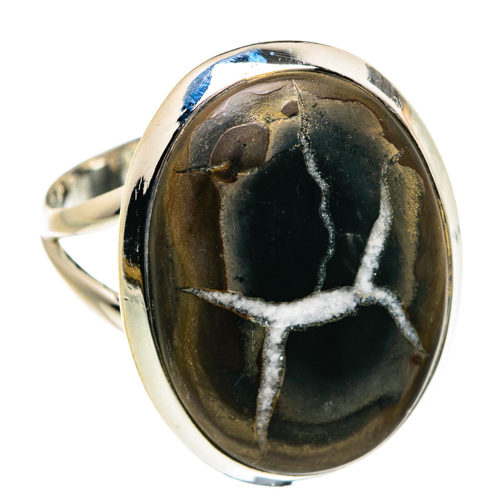 Septarian Geode Rings handcrafted by Anasilvercos - RING79384
