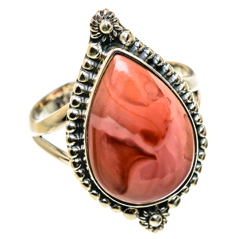 Mookaite Rings handcrafted by Anasilvercos - RING79386
