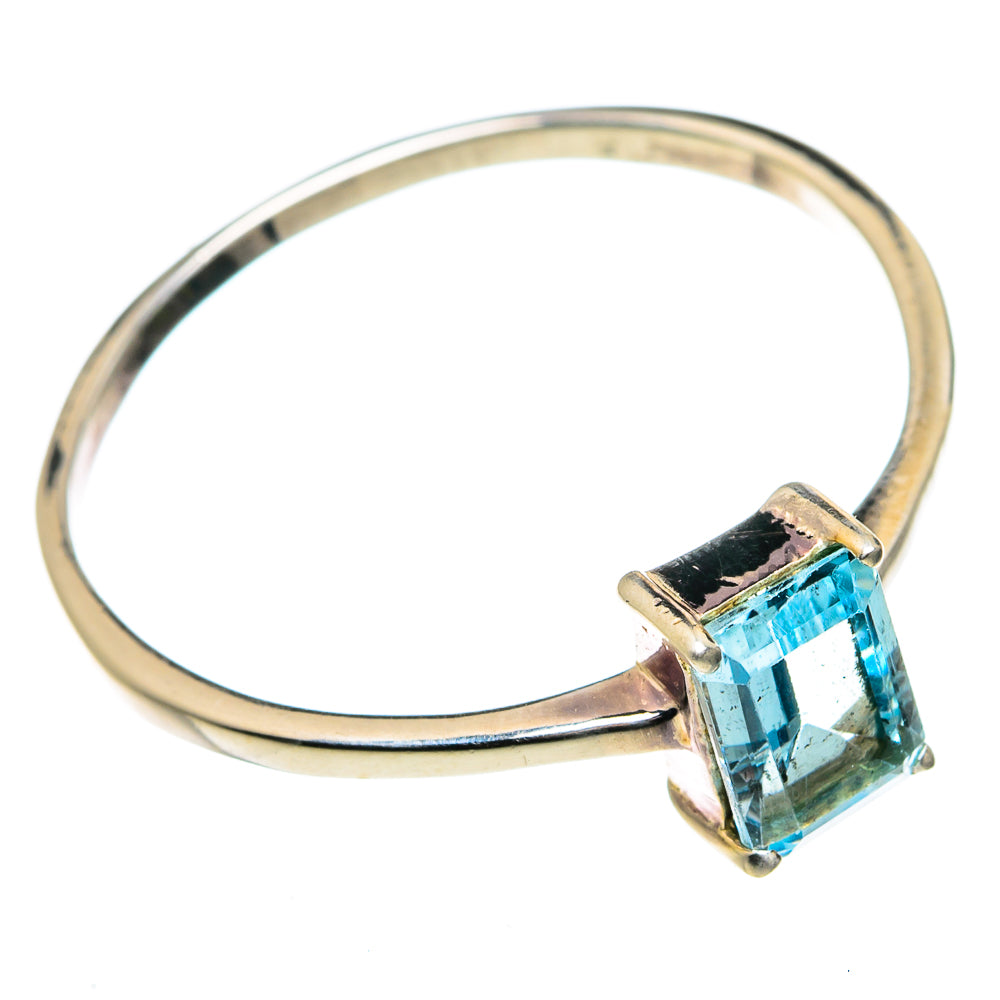 Blue Topaz Rings handcrafted by Anasilvercos - RING79408