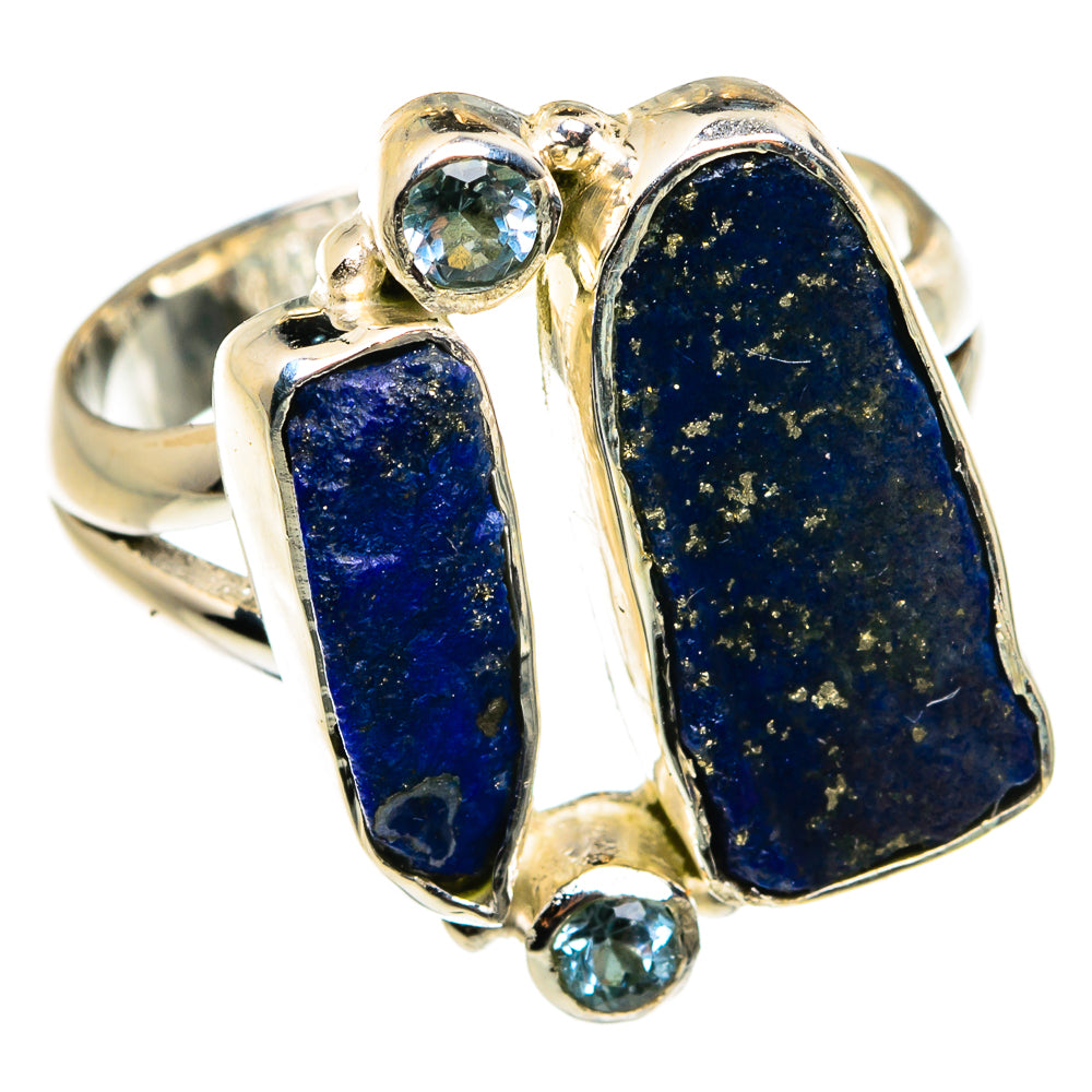 Lapis Lazuli Rings handcrafted by Anasilvercos - RING79413