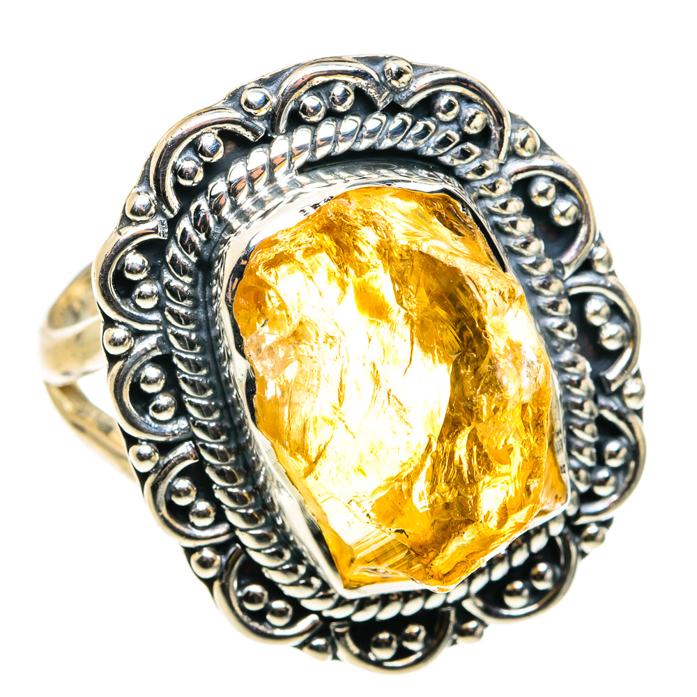 Citrine Rings handcrafted by Anasilvercos - RING79421