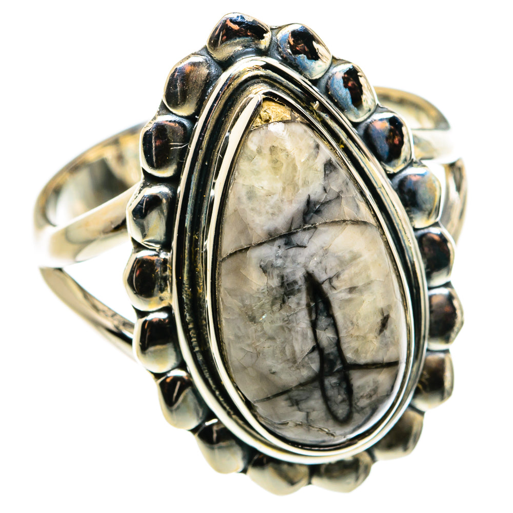 Orthoceras Fossil Rings handcrafted by Anasilvercos - RING79441