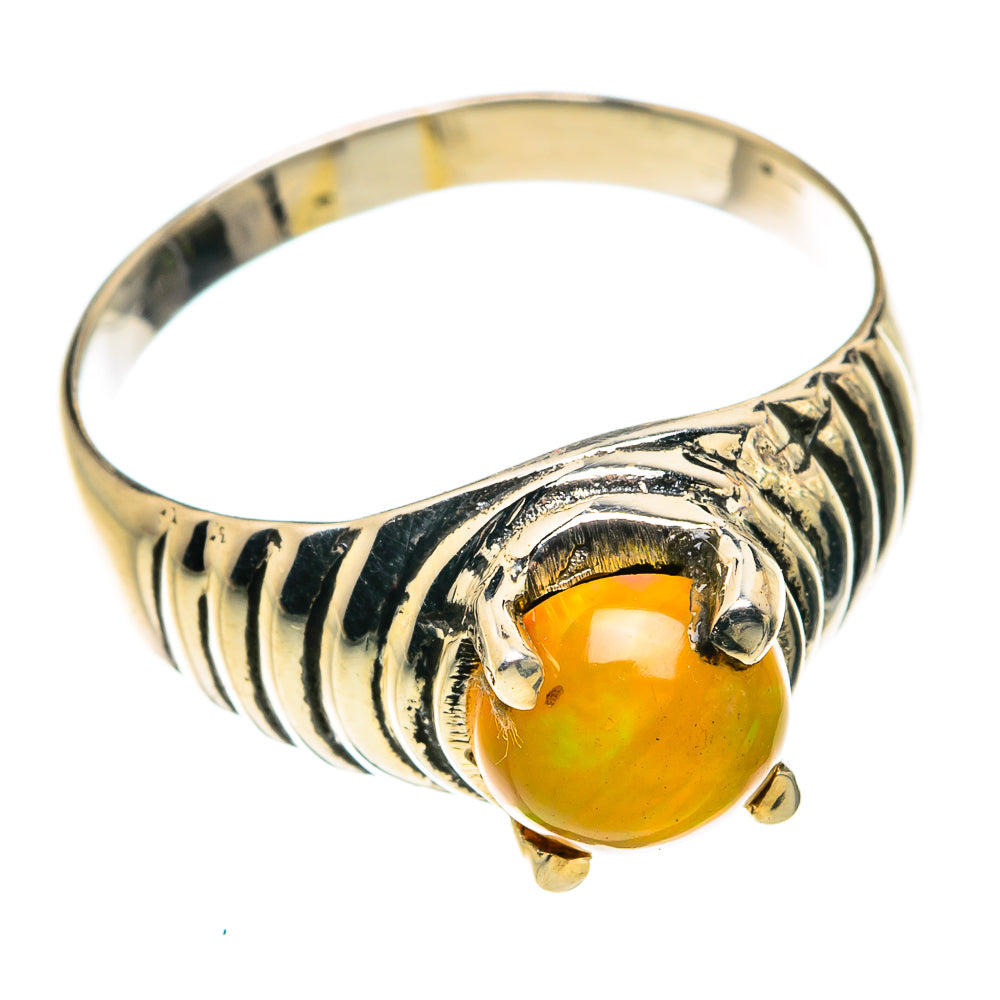 Ethiopian Opal Rings handcrafted by Anasilvercos - RING79472 - Photo 2