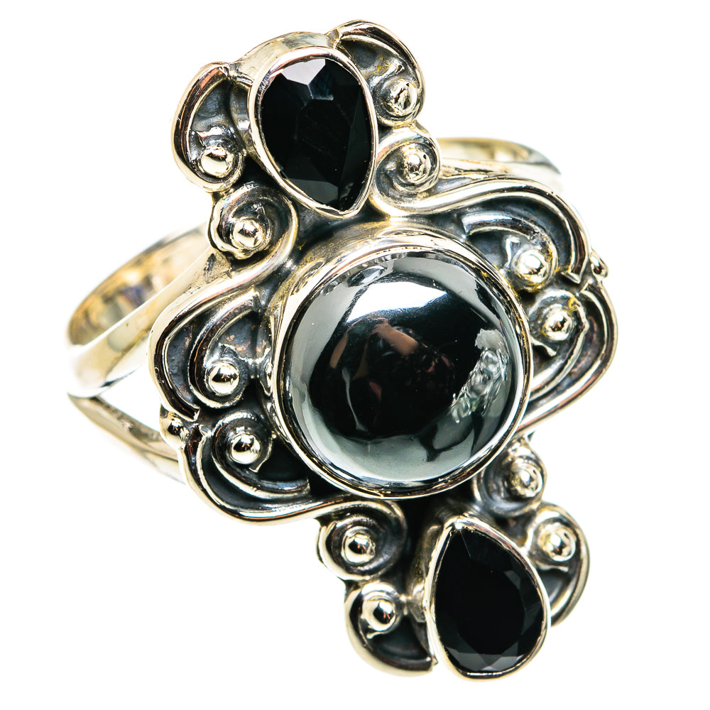 Hematite Rings handcrafted by Anasilvercos - RING79474