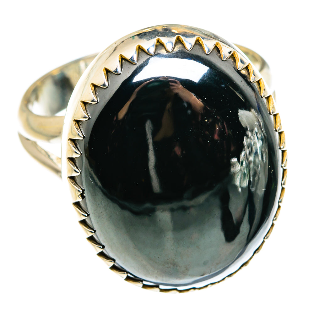 Hematite Rings handcrafted by Anasilvercos - RING79475