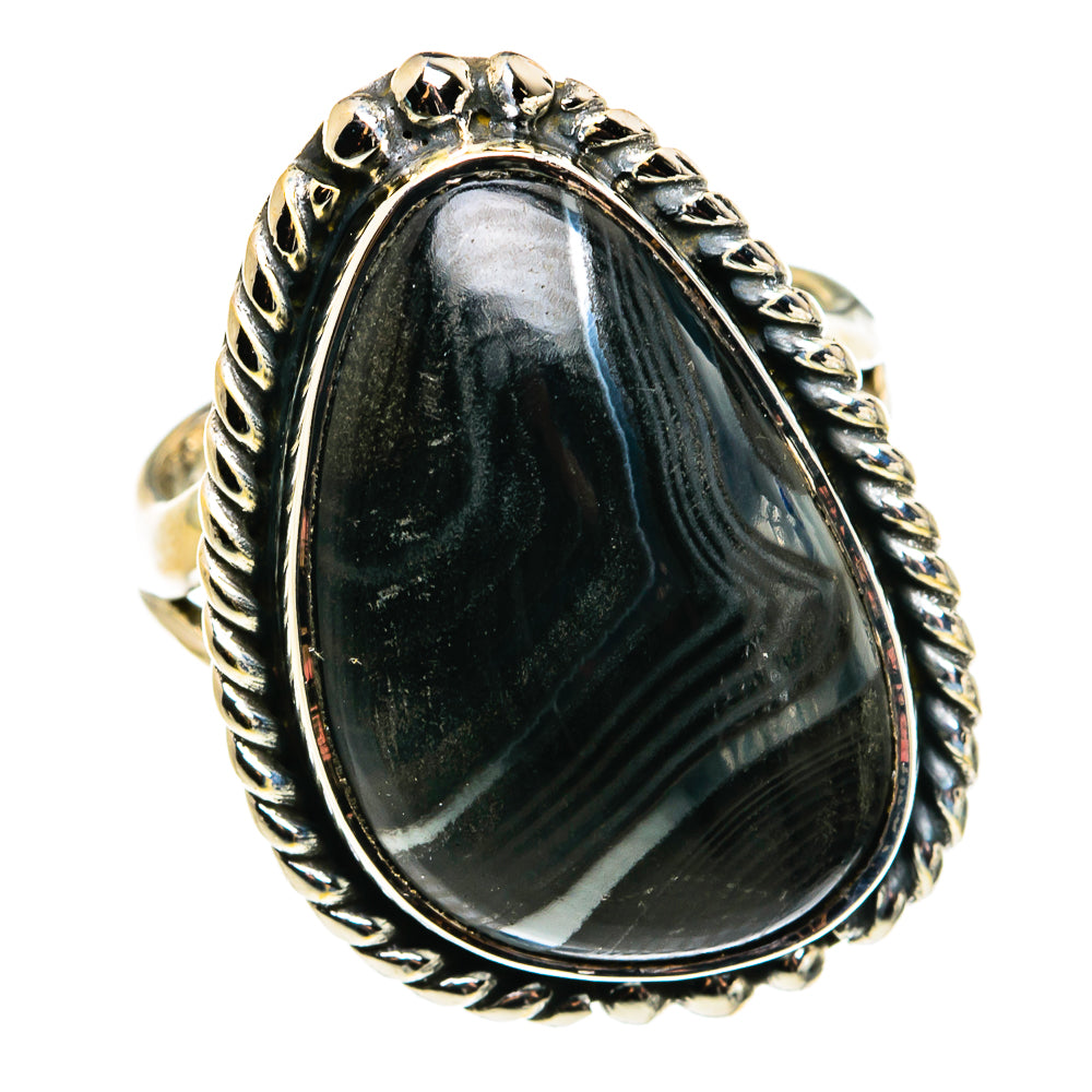 Psilomelane Rings handcrafted by Anasilvercos - RING79501