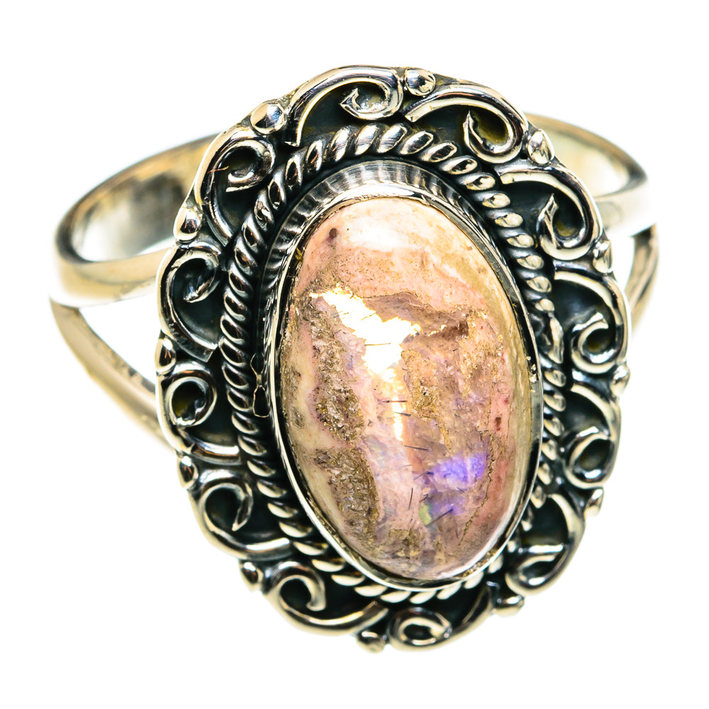 Mexican Fire Opal Rings handcrafted by Anasilvercos - RING79504