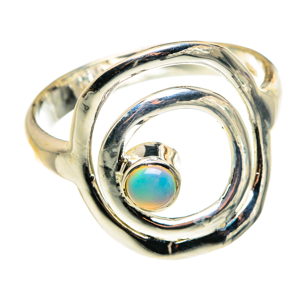 Ethiopian Opal Rings handcrafted by Anasilvercos - RING79505