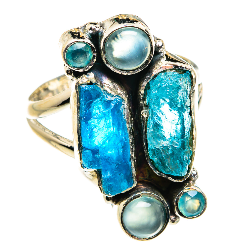 Apatite Rings handcrafted by Anasilvercos - RING79508