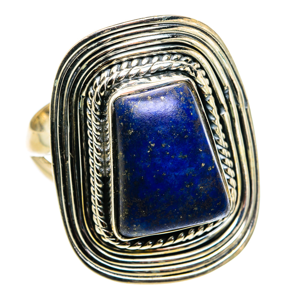 Lapis Lazuli Rings handcrafted by Anasilvercos - RING79510