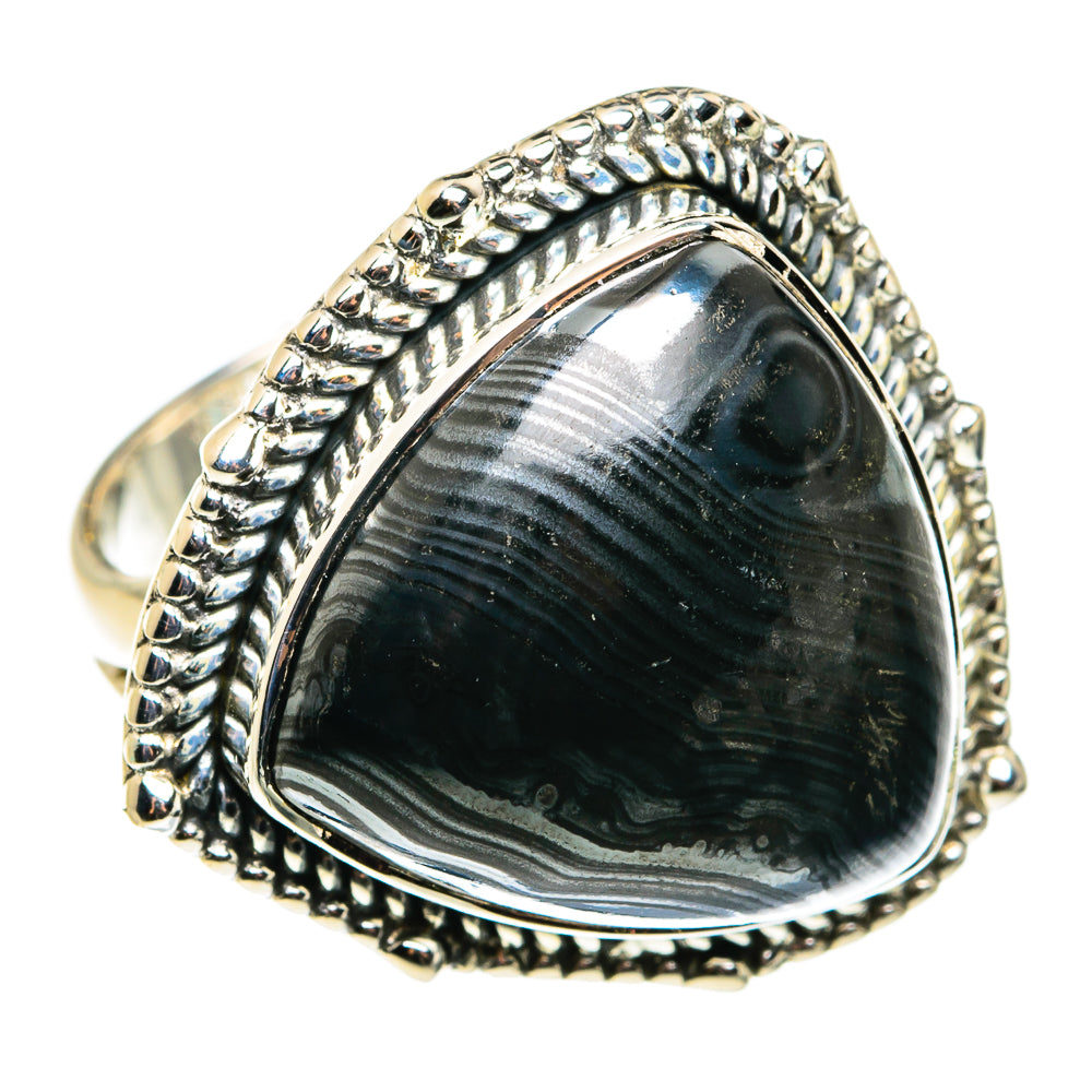Psilomelane Rings handcrafted by Anasilvercos - RING79527 - Photo 2