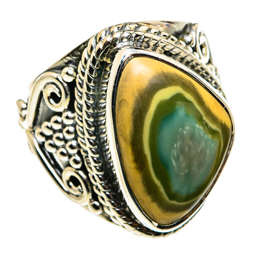 Willow Creek Jasper Rings handcrafted by Anasilvercos - RING79565