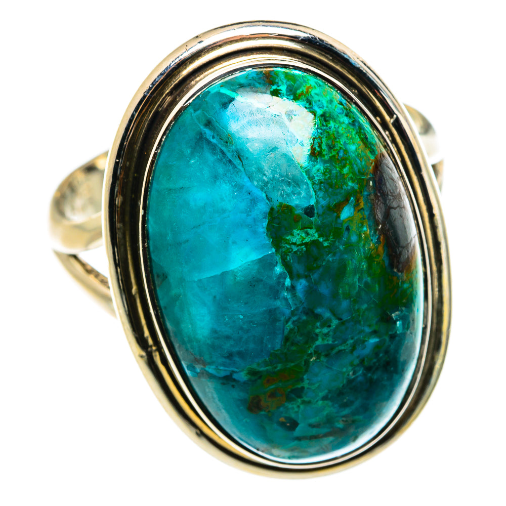 Chrysocolla Rings handcrafted by Anasilvercos - RING79571
