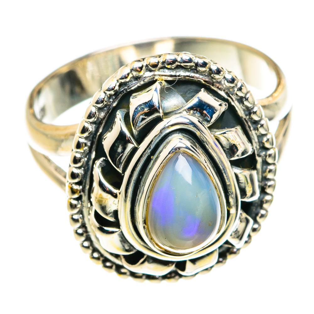 Ethiopian Opal Rings handcrafted by Anasilvercos - RING79592
