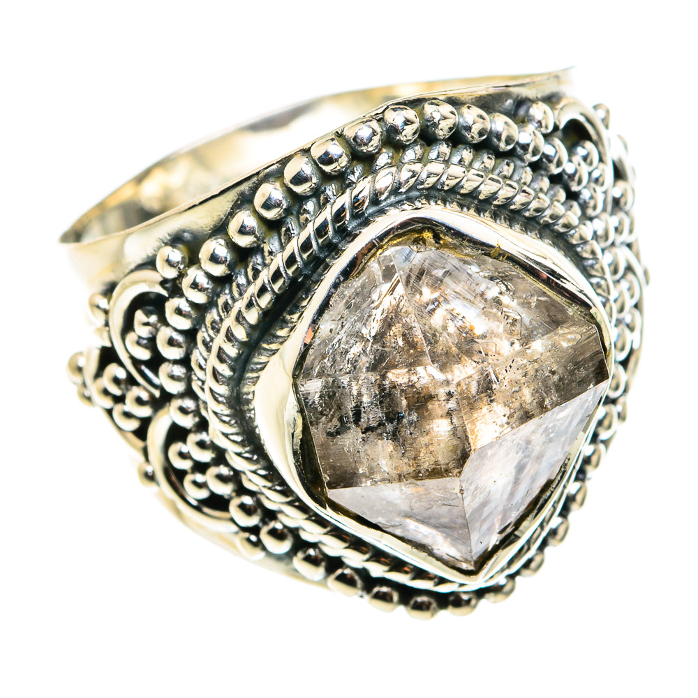 Herkimer Diamond Rings handcrafted by Anasilvercos - RING79617