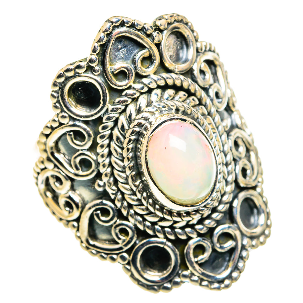 Ethiopian Opal Rings handcrafted by Anasilvercos - RING79621