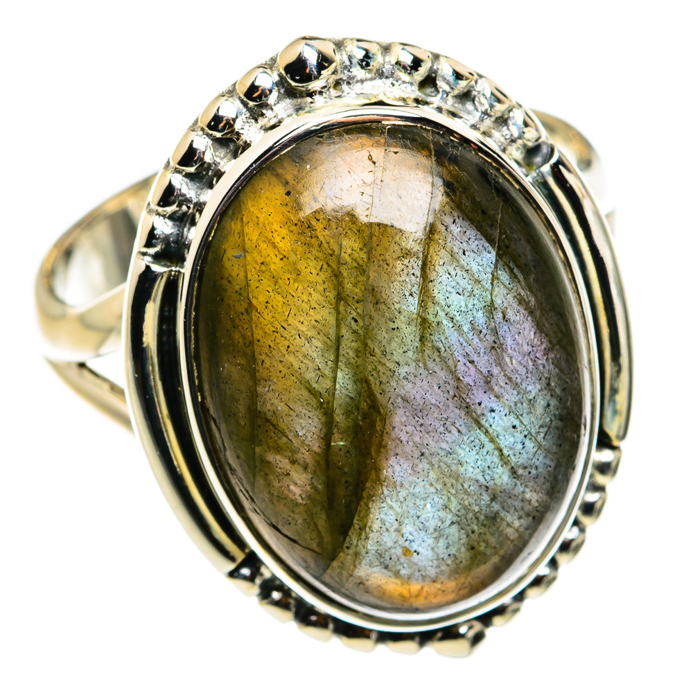 Labradorite Rings handcrafted by Anasilvercos - RING79622