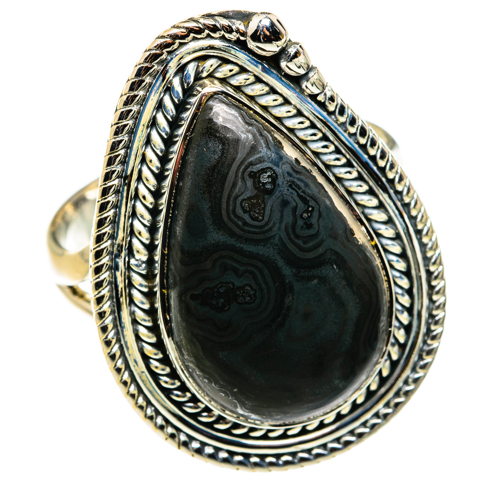 Psilomelane Rings handcrafted by Anasilvercos - RING79631