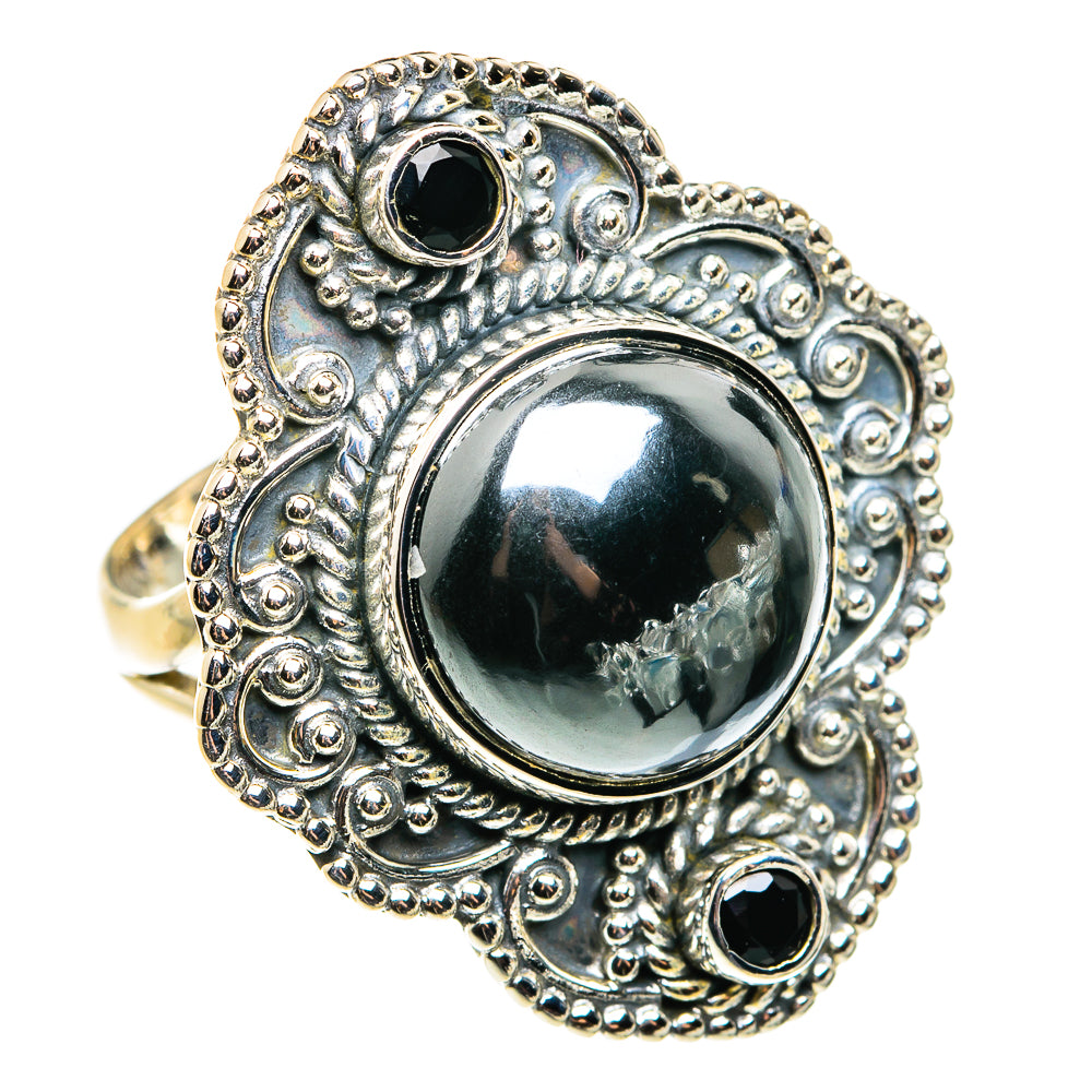 Hematite Rings handcrafted by Anasilvercos - RING79636