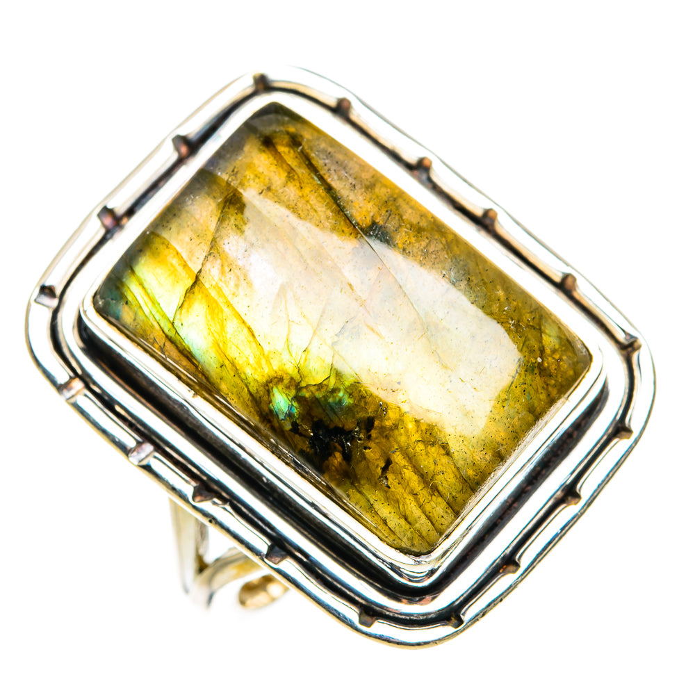 Labradorite Rings handcrafted by Anasilvercos - RING79650