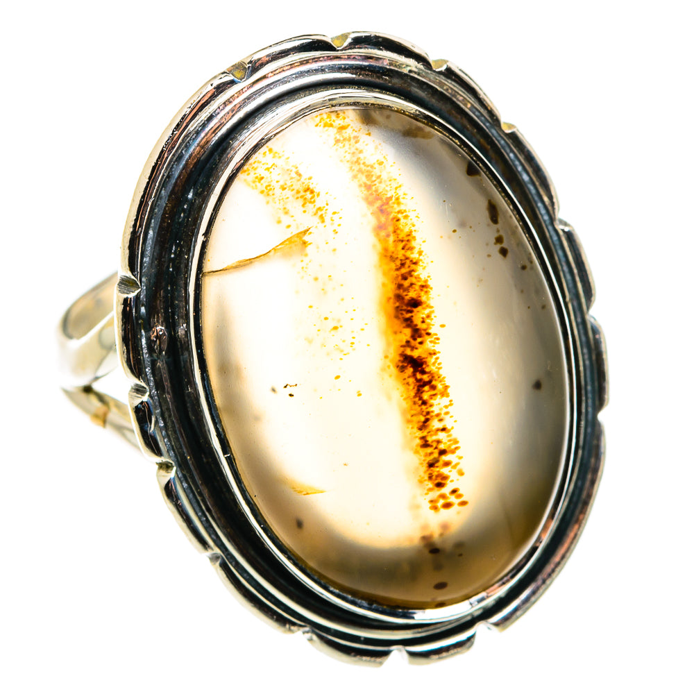 Montana Agate Rings handcrafted by Anasilvercos - RING79668