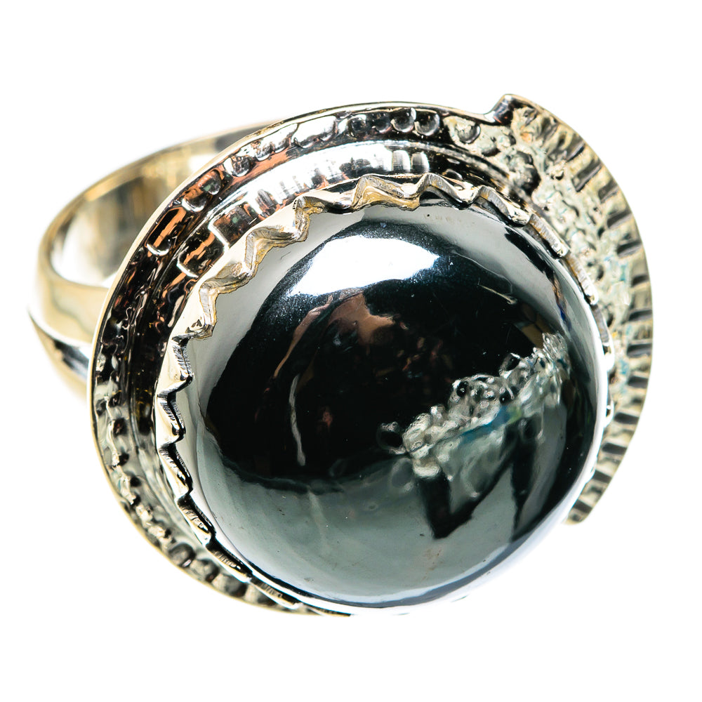 Hematite Rings handcrafted by Anasilvercos - RING79669