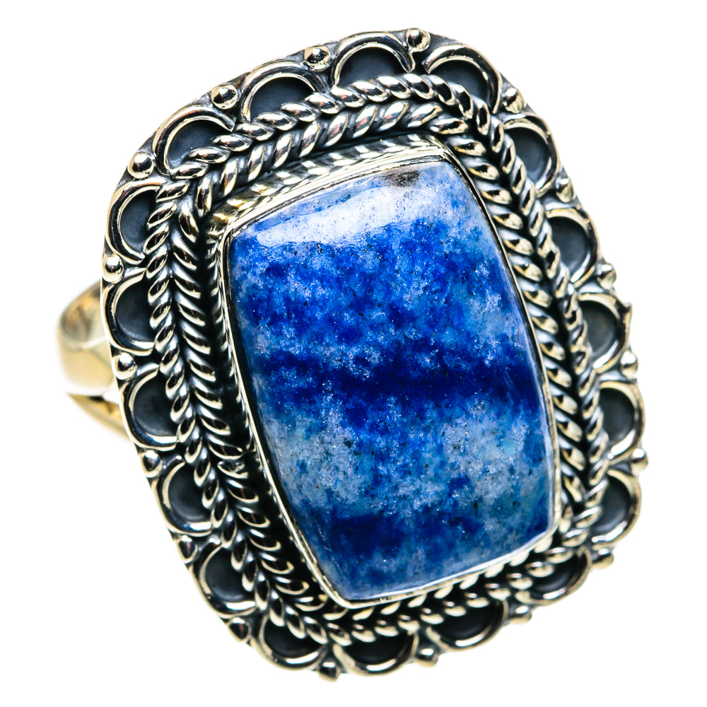 Sodalite Rings handcrafted by Anasilvercos - RING79676