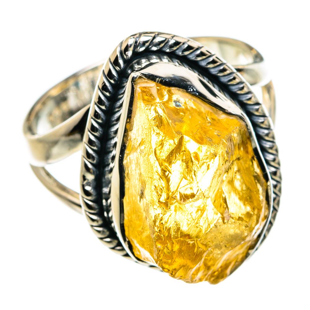 Citrine Rings handcrafted by Anasilvercos - RING79689