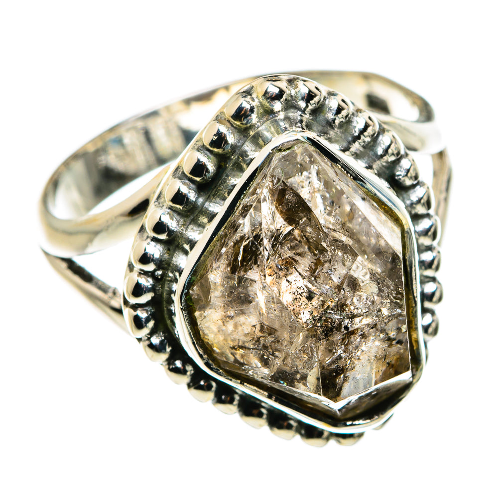Herkimer Diamond Rings handcrafted by Anasilvercos - RING79699