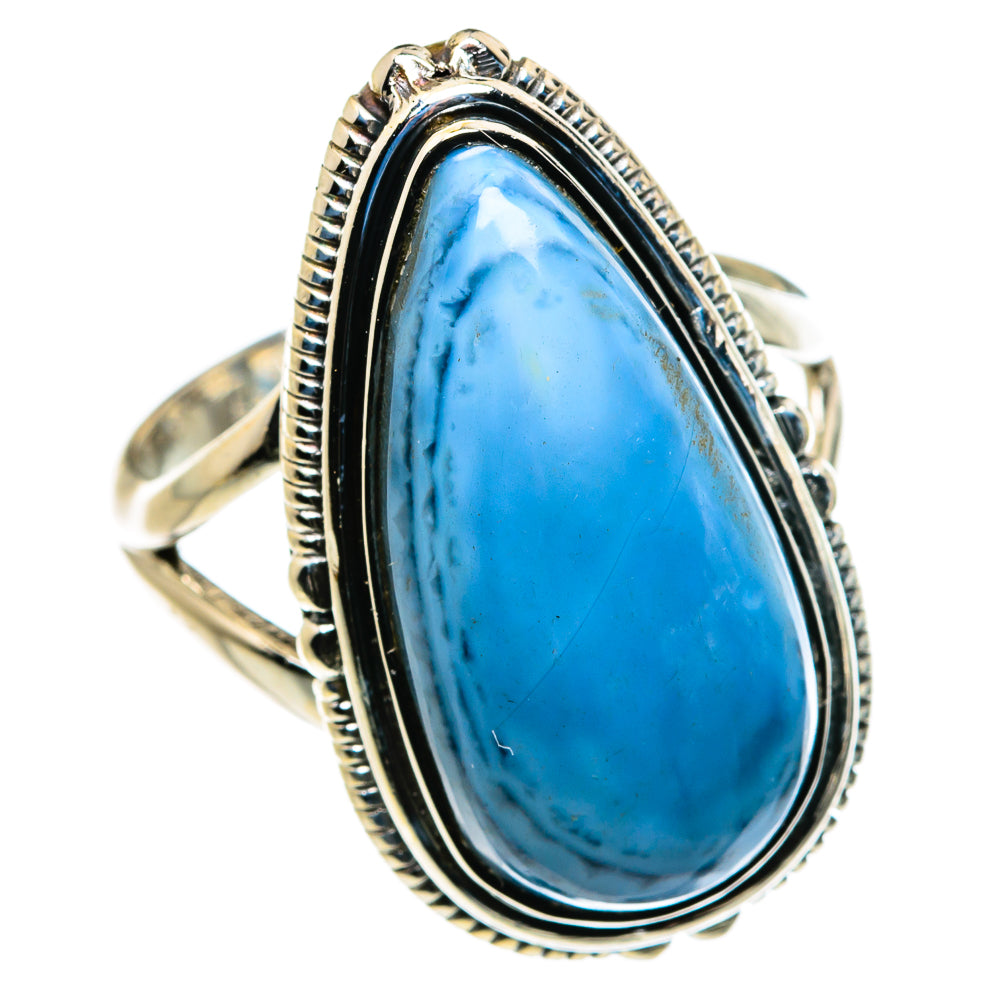 Larimar Rings handcrafted by Anasilvercos - RING79711
