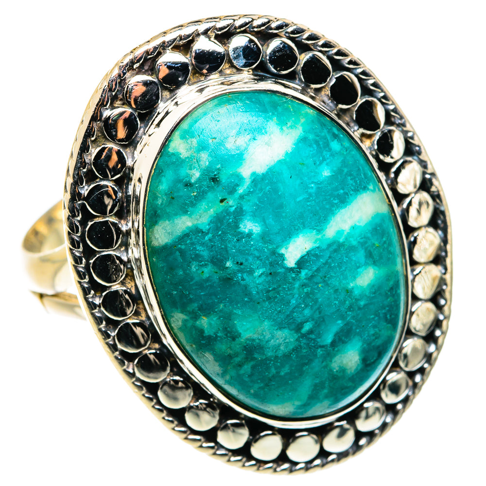 Amazonite Rings handcrafted by Anasilvercos - RING79718